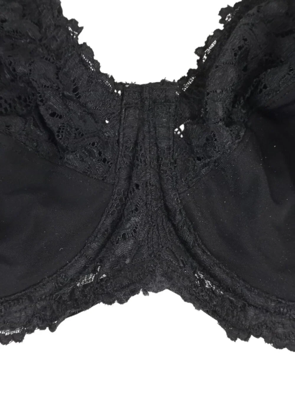 Breezies Black 40C Soft Support Lace Underwire Bra
